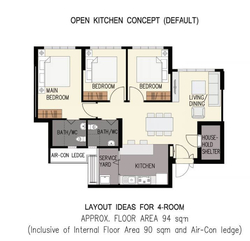 Blk 573C Woodlands Glen (Woodlands), HDB 4 Rooms #387700591